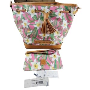 Dooney & Bourke Daffodil Drawstring Bucket Bag With Wristlet #cottagecore #boho